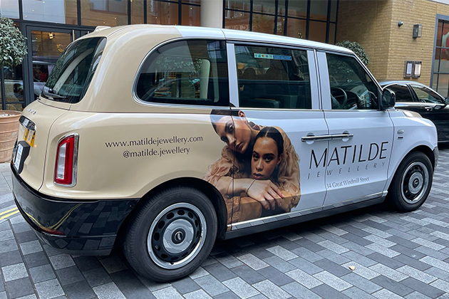 Taxi Advertising - Full Wrap